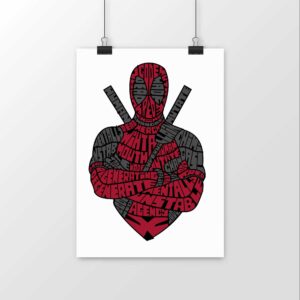 Poster Premium - Satiné - Vertical - Deadpool
