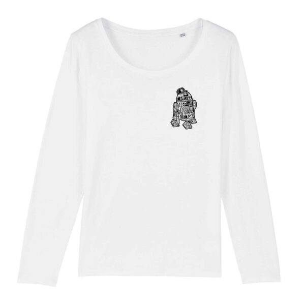 T-shirt Femme manches longues - SINGER - R2 D2