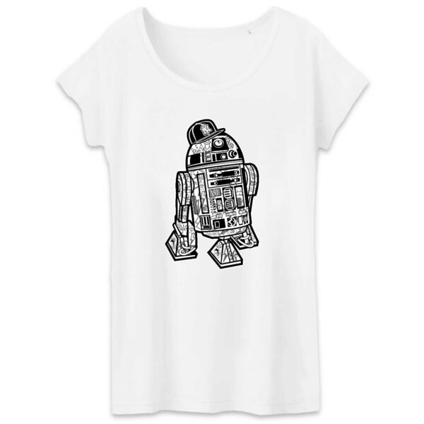 T-shirt Femme 100% Coton BIO - R2 D2