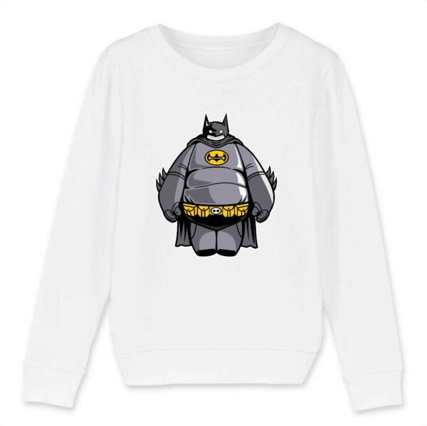 Sweat-shirt Enfant Bio - MINI CHANGER - Batmax