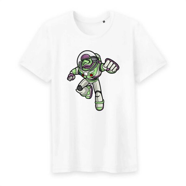 T-shirt Homme Col rond - 100% Coton BIO - Buzz Trooper