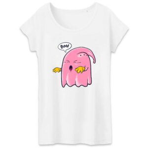 T-shirt Femme 100% Coton BIO - Boo!