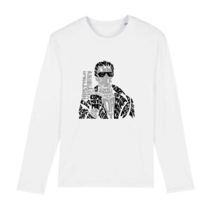 T-shirt manches longues homme SHUFFLER - I`ll be back