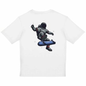 T-shirt Urbain Oversize homme - Space Skater