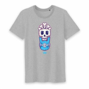 T-shirt Homme Col rond - 100% Coton BIO - SK8