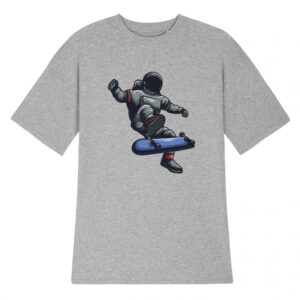 Robe T-shirt Femme 100% Coton BIO - TWISTER - Space Skater
