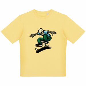 T-shirt Urbain Oversize homme - Skullskater-1