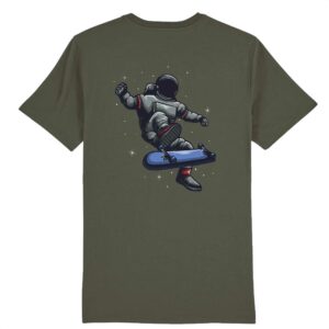 ROCKER - T-shirt Unisexe - verso - Space Skater