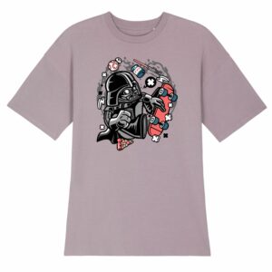 Robe T-shirt Femme 100% Coton BIO - TWISTER - Vader Skater
