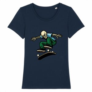 T-shirt Femme 100% Coton BIO - EXPRESSER - Skullskaer-1