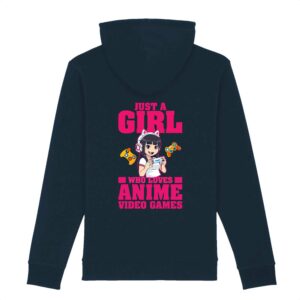 Sweat à capuche BIO Unisexe - CRUISER VERSO - Anime Girl