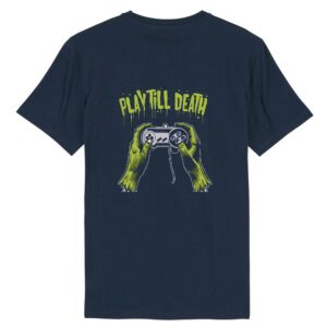 ROCKER - T-shirt Unisexe - Verso- Play Till Death