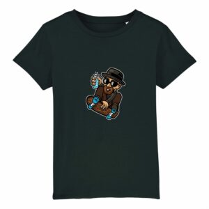 T-shirt Enfant - Coton bio - MINI CREATOR - Chemical Skater