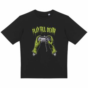 T-shirt Urbain Oversize - Play Till Death