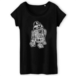 T-shirt Femme 100% Coton BIO - R2 D2