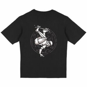 T-shirt Urbain Oversize - Skate Trooper