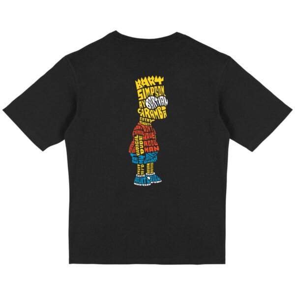 T-shirt Urbain Oversize - Bart Simpson