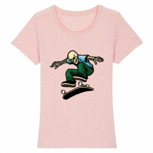 T-shirt Femme 100% Coton BIO - EXPRESSER - Skullskaer-1
