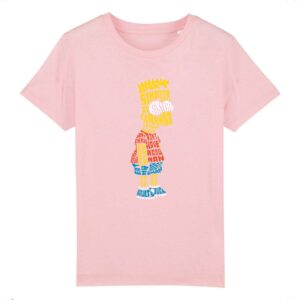 T-shirt Enfant - Coton bio - MINI CREATOR - Bart Simpson