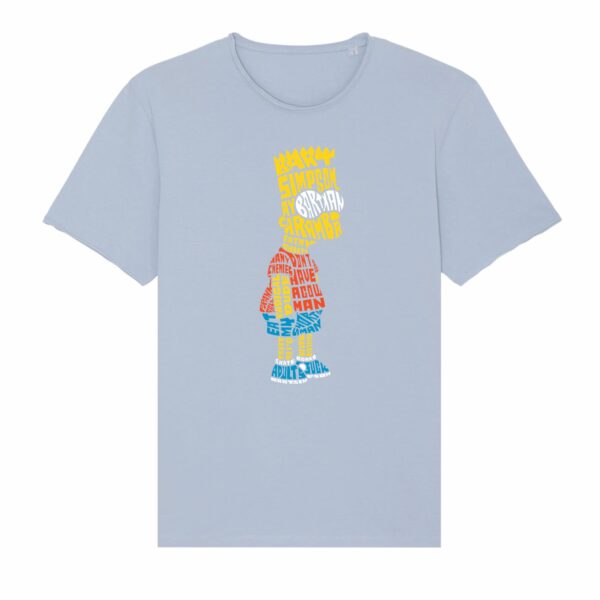 IMAGINER - T-shirt Unisexe Aspect Vieilli - Bart Simpson
