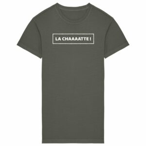 Robe T-shirt La Chaaaatte